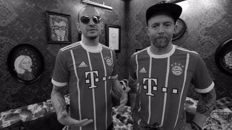 Chester Bennington im Bayern-Trikot