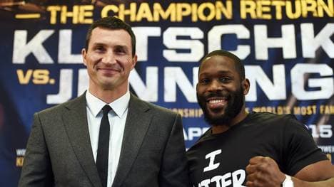 Wladimir Klitschko und Bryant Jennings