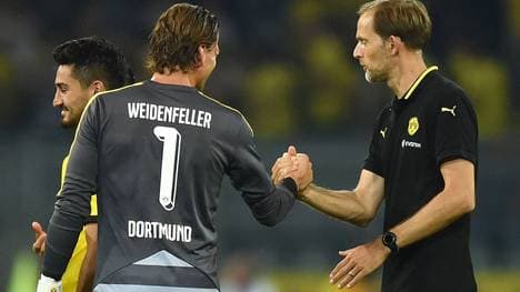 Roman Weidenfeller und Thomas Tuchel