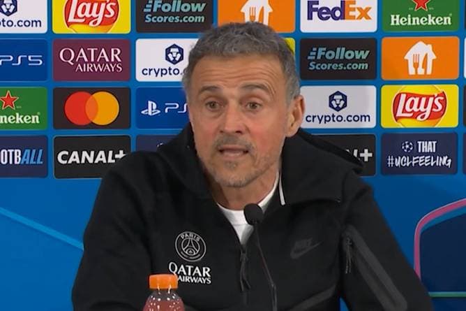  Enrique: "Um PSG herum gibt es immer viel Wirbel"