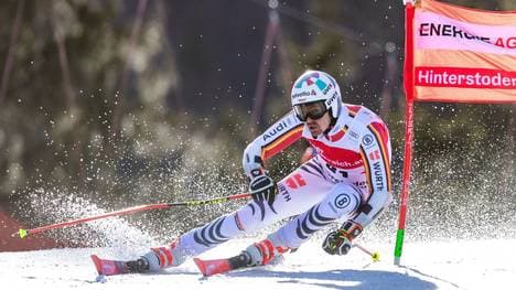 Stefan Luitz' Aufholjagd bescherte ihm mit Platz acht sein bestes Saisonergebnis im Riesenslalom