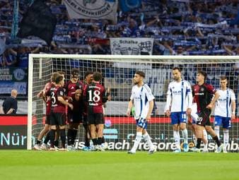 Nach Aufstiegsparty: Schalke in Nürnberg chancenlos