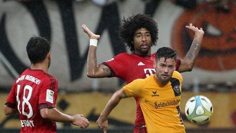 Benefizspiel zwischen Dynamo Dresden und dem FC Bayern