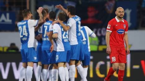 Philipp Riese (r.) spielte vergangene Saison in Heidenheim