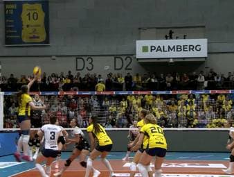 Der Dresdner SC und der SSC Palmberg Schwerin haben sich diese Saison schon mehrfach enge und hochklassige Duelle geliefert. Auch im dritten Match ging es heiß her, besonders ein Element machte am Ende den Unterschied.