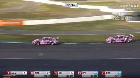 Michael Ammermüller (l.) gewinnt vor Julien Andlauer (r.)