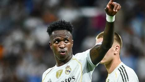 Vinicius Junior zuletzt im Ligaspiel gegen Villarreal