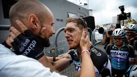 Tour de France Tony Martin Gelbes Trikot Tom Boonen