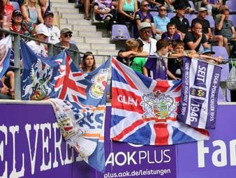 65 Jahre später! Aue holt Europacupspiel in Nordirland nach