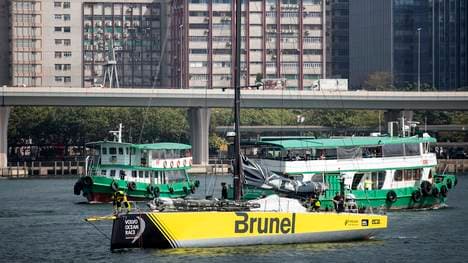Das US-dänische Team Vestas 11th Hour Racing kollidierte mit einem Fischerboot