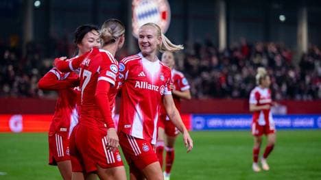 Die Bayern-Frauen stehen vor dem zweiten Heimspiel in der Champions League