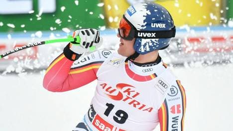 Thomas Dreßen hat beim Super-G einen starken dritten Platz eingefahren