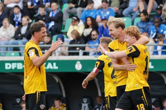 Historisches Schützenfest gegen Pokal-Neuling