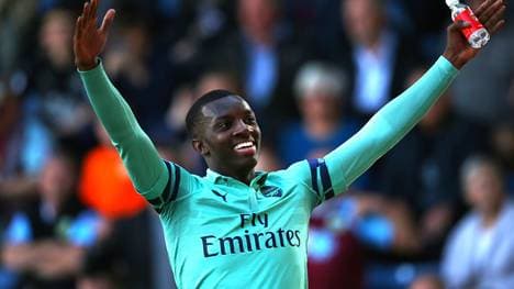 Eddie Nketiah traf gegen Florenz doppelt