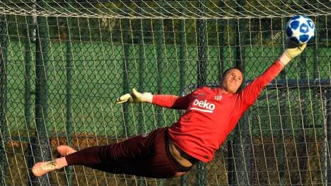 Marc-André ter Stegen steht nach seiner Verletzung wieder im Training 