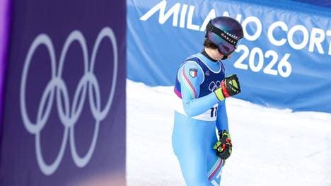 Giovanni Franzoni bei der Olympischen Abfahrt in Bormio