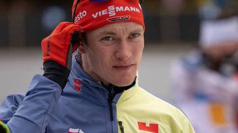 Benedikt Doll vergab beim Massenstart in Ruhpolding eine große Chance