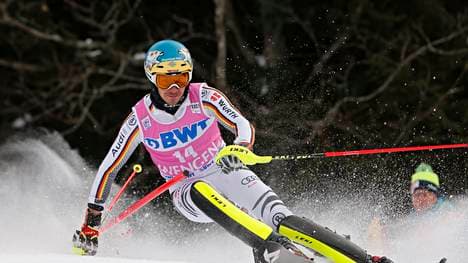 Felix Neureuther scheint in seinem wohl letzten WM-Rennen chancenlos im Kampf um eine Medaille
