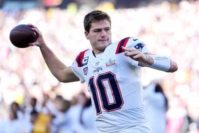 Maye für Super Bowl fit gespritzt