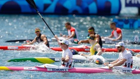 Schopf und Lemke zusammen im Kajak-Zweier