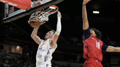 Wood (l.) jüngst für die Suns in der Summer League