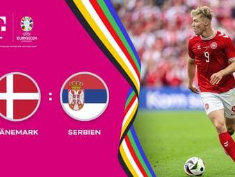 Dänemark - Serbien: Tore und Highlights | EURO 2024, Gruppenphase
