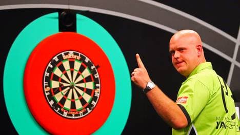 Michael van Gerwen hält den Rekord für den besten Drei-Dart-Average bei einer WM