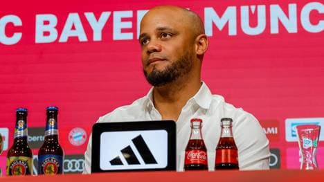 Vincent Kompany hat als neuer Trainer des FC Bayern schon losgelegt