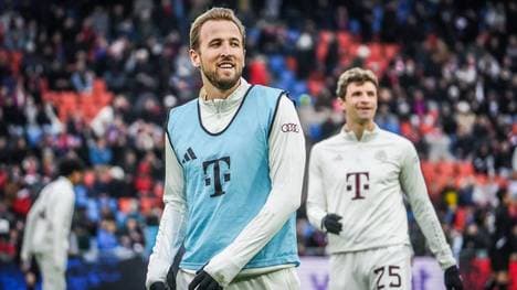 Harry Kane kann den Hinrundentorrekord von Robert Lewandowski in den Schatten stellen