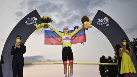 Tadej Pogacar gewann in diesem Jahr etwas überraschend die Tour de France