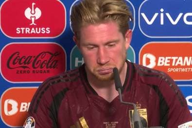Genervter de Bruyne mit harter Reporter-Schelte