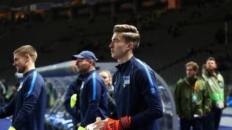 Jonathan Klinsmann gibt in der Europa League sein Prodidebüt für die Hertha