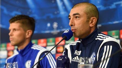 Roberto Di Matteo (r.) sieht das Duell mit Real Madrid als Gradmesser