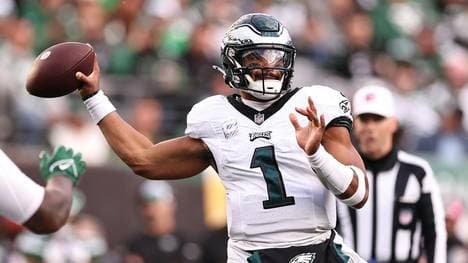Weiter ungeschlagen: Jalen Hurts und die Eagles
