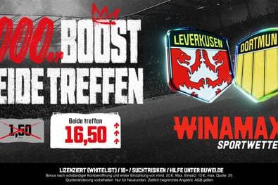 🚀 QUOTEN-BOOST FÜR DEN KLASSIKER! Winamax bietet 16.50 auf „Beide treffen“ (LEV vs. BVB)!