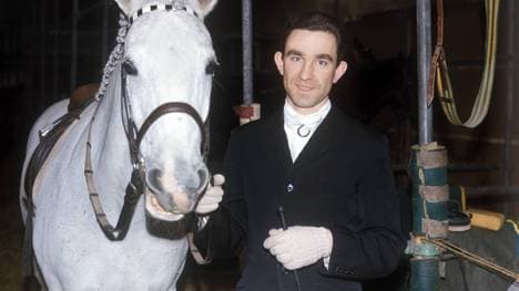 Der junge Reiner Klimke im Jahr 1968