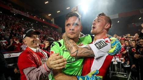 Rafal Gikiewicz fordert die Fans von Union Berlin zur Unterstützung auf 