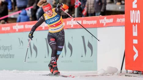 Glück in Gelb: Nathalie Armbruster 