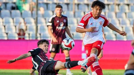 Taichi Fukui stand beim FC Bayern überraschend im Kader gegen Bayer Leverkusen