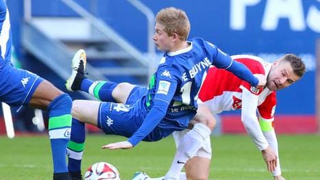 Für Kevin De Bruyne und die Wolfsburger gab es in Augsburg nichts zu holen
