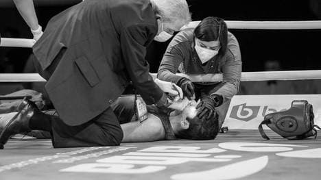 Der junge Boxer Rashed Al-Swaisat wurde bereits im Ring behandelt