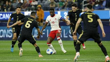 Verletzte sich im Kanada-Trikot: Alphonso Davies