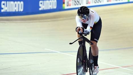 Verfolgerin Lisa Brennauer hat bei der Bahnrad-EM Gold geholt