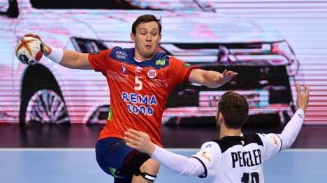 Sander Sagosen warf mit Norwegen im Halbfinale der WM das deutsche Team aus dem Turnier