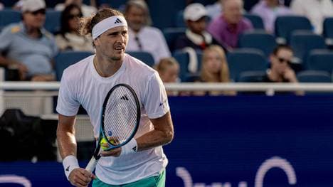 Alexander Zverev hatte zuletzt mit körperlichen Problemen zu kämpfen