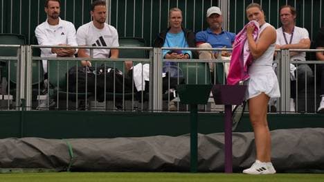 Jule Niemeier schaffte es 2022 in Wimbledon ins Viertelfinale