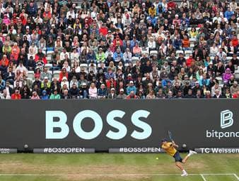 Konkurrenz für deutsche Tennisturniere