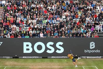 Konkurrenz für deutsche Tennisturniere