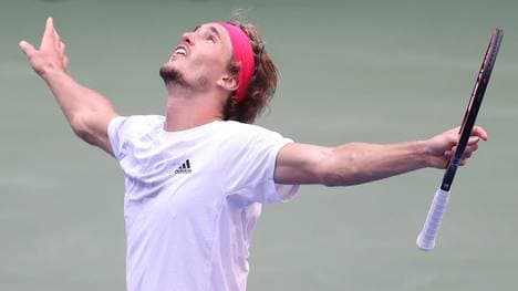 Alexander Zverev steht erstmals im Halbfinale der US Open