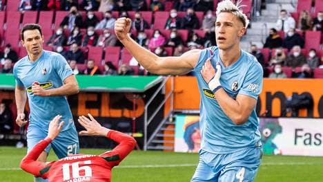 Nico Schlotterbeck war in Augsburg der Matchwinner